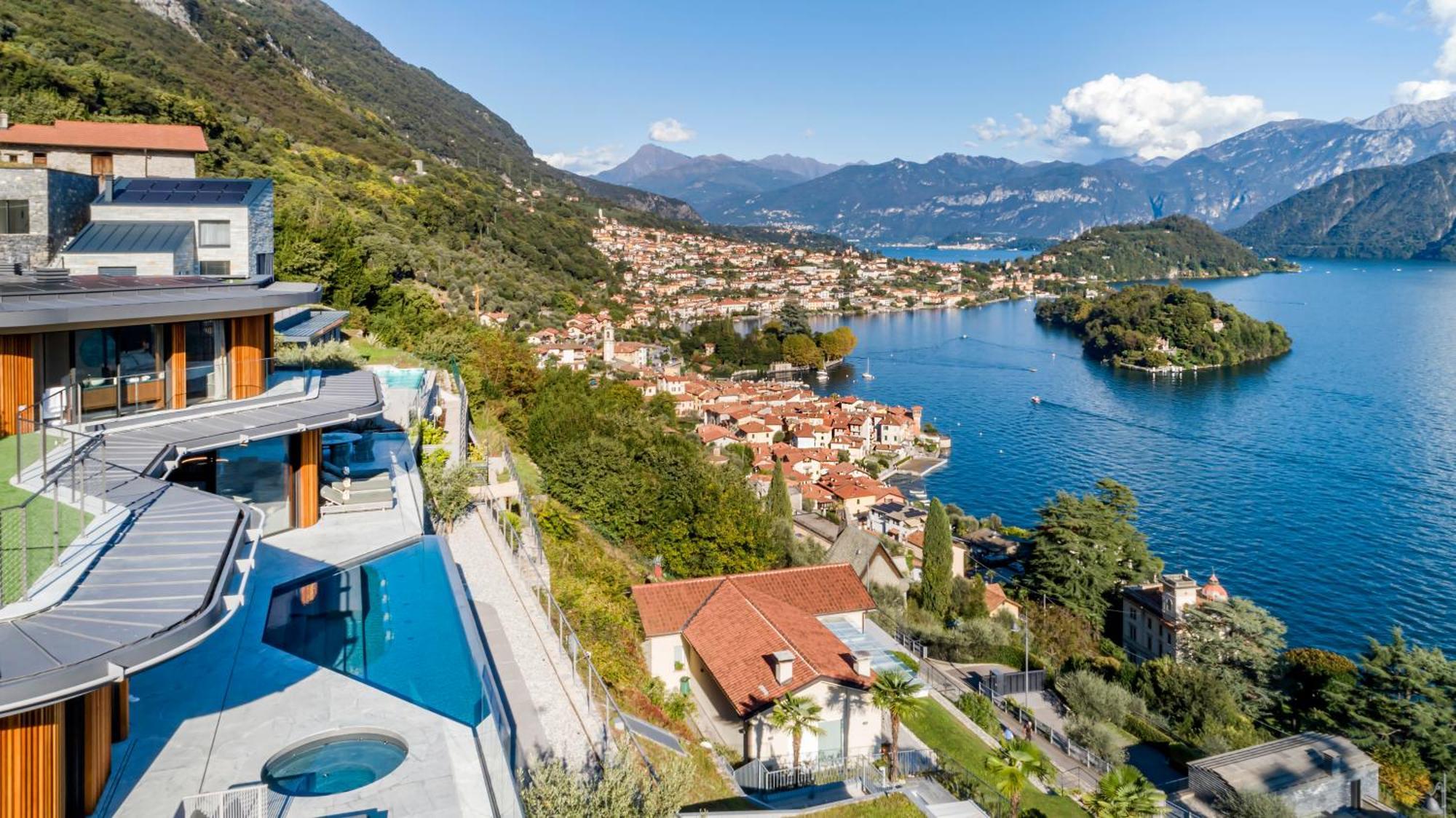 Villa Osee Lago Di Como Sala Comacina Eksteriør billede